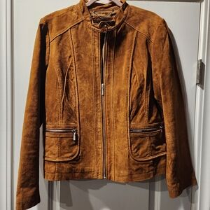 Vintage Bernardo Leather Suede Jacket Womens XL. Item 0116263J